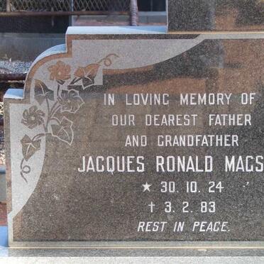 MAGSON Jacques Ronald 1924-1983