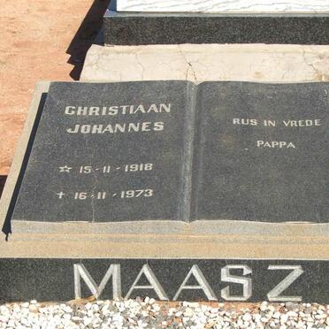 MAASZ Christiaan Johannes 1918-1973