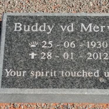MERWE Buddy, van der 1930-2012