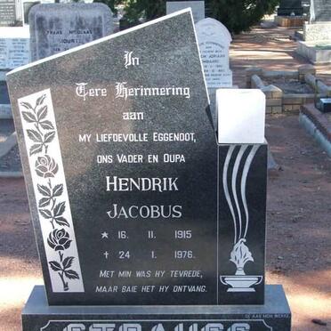 STRAUSS Hendrik Jacobus 1915-1976