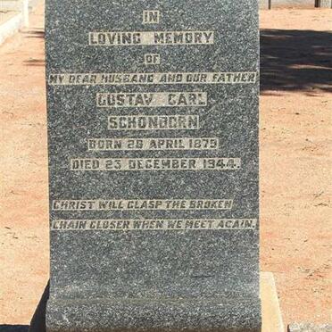 SCHÖNBORN Gustav Carl 1879-1944