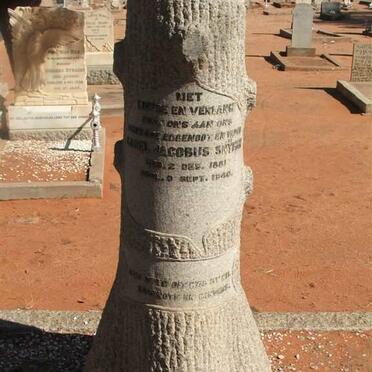 SNYMAN Carel Jacobus 1881-1940