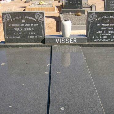 VISSER Willem Jacobus 1887-1978 &amp; Elizabeth Huibrecht LIEBENBERG 1901-1983