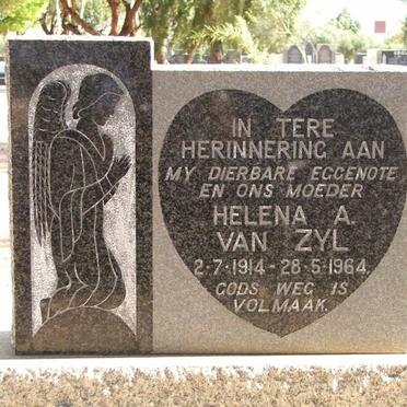 ZYL Helena A., van 1914-1964
