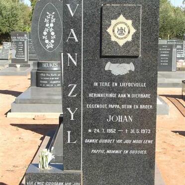 ZYL Johan, van 1952-1973