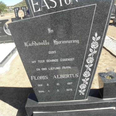 EASTON Floris Albertus 1917-1975