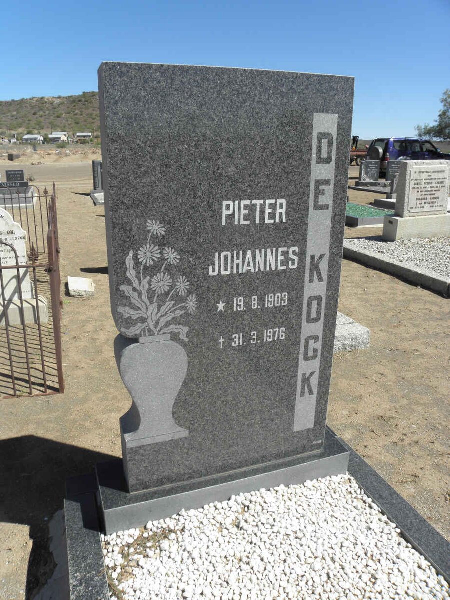 KOCK Pieter Johannes, de 1903-1976