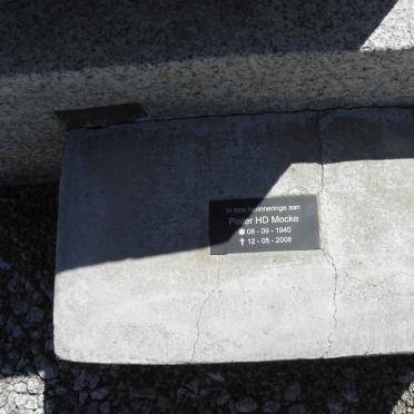 MOCKE Pieter H.D. 1940-2008