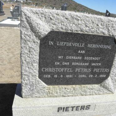 PIETERSE Christoffel Petrus 1891-1969