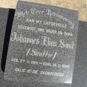 SMIT Johannes Elias 1918-1988