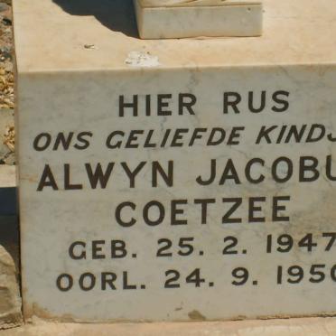 COETZEE Alwyn Jacobus 1947-1950