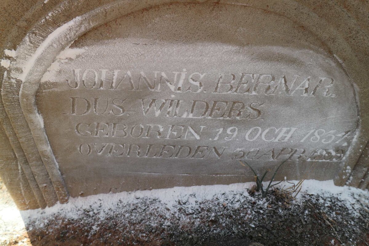 WILDERS Johannis Bernardus 1834-1909