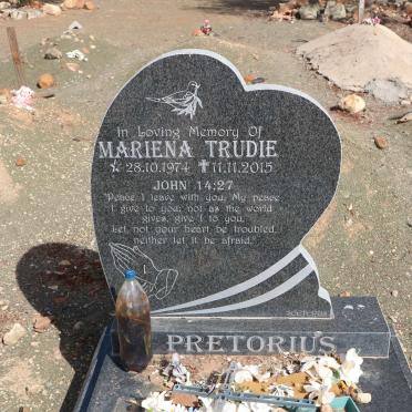 PRETORIUS Mariena Trudie 1974-2015