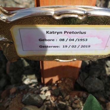 PRETORIUS Katryn 1953-2019