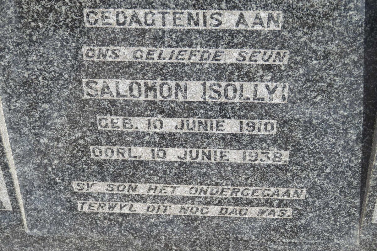? Salomon 1910-1938