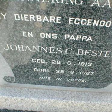 BESTER Johannes C. 1913-1967