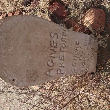 PRETORIUS Agnes 1936-1959