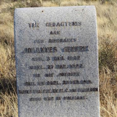 HEERDEN Johannes Hendrik, van 1902-1922 :: VAN HEERDEN 1919-1919