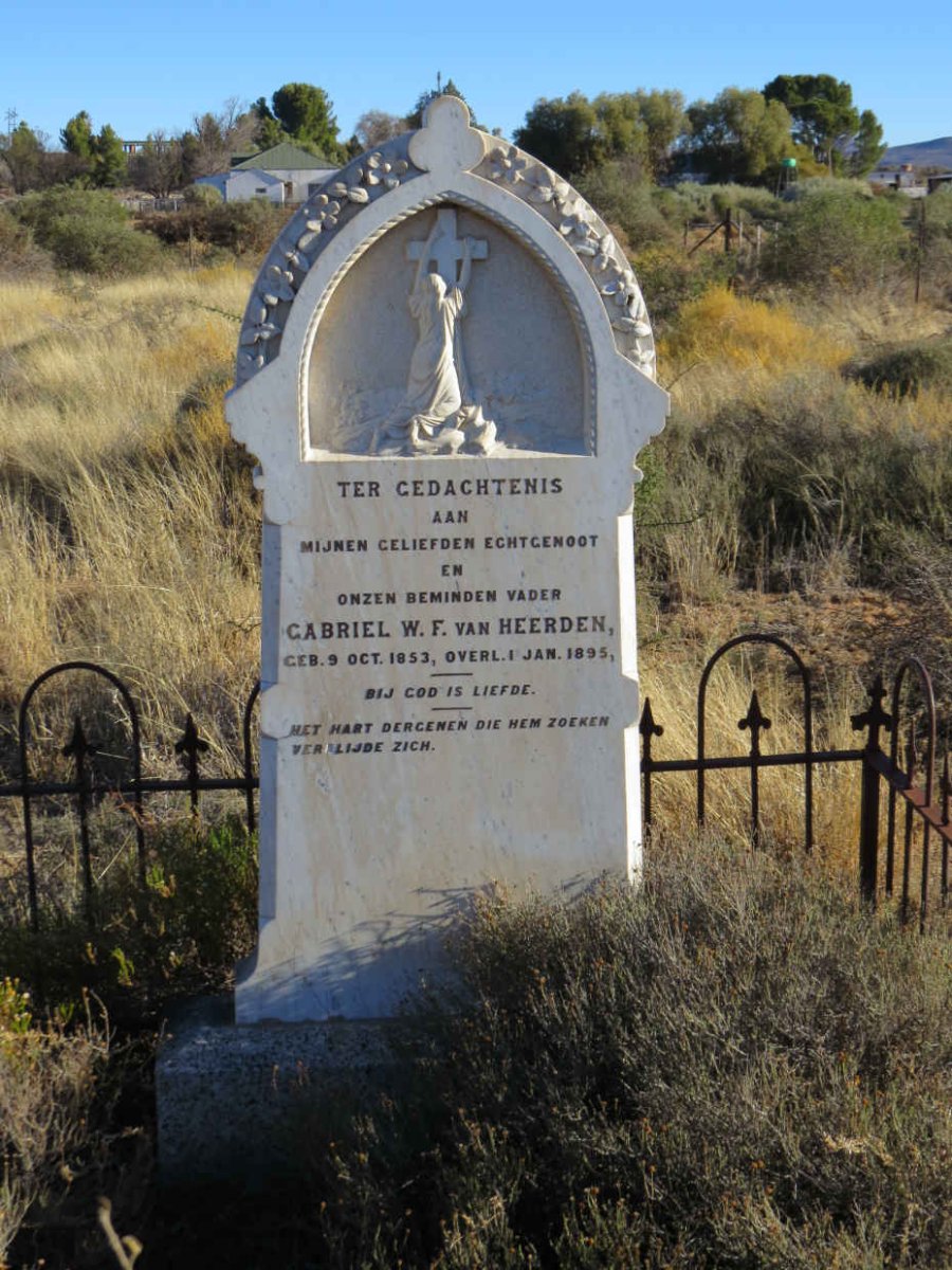 HEERDEN Gabriel W.F., van 1853-1895