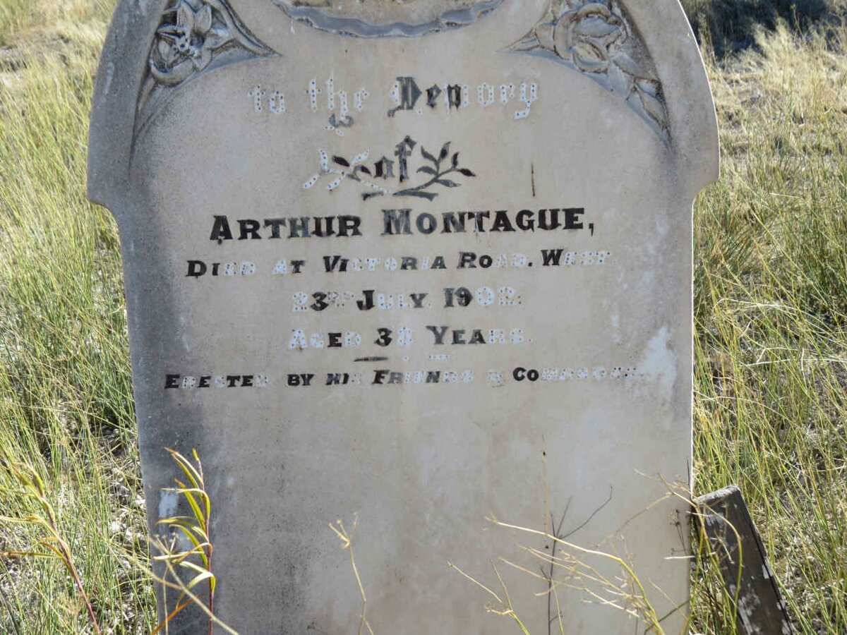 MONTAGUE Arthur -1902