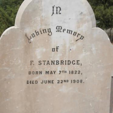 STANBRIDGE F. 1822-1908