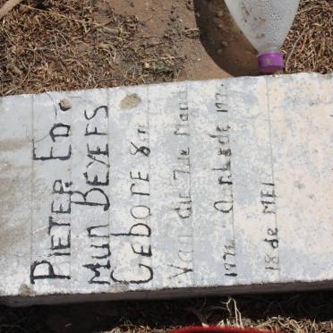 BEYERS Pieter Edmun 197?-197?