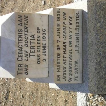 BESTER Tertia 1936-1939