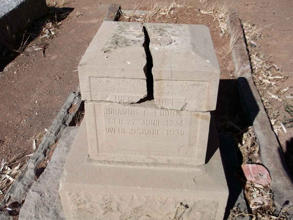 FOURIE Johannis C. 1855-1930