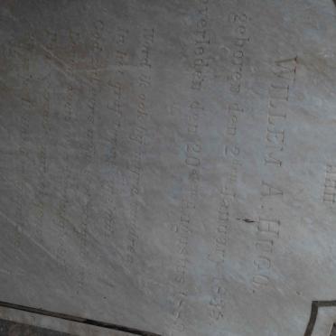 HUGO Willem A. 1835-1889