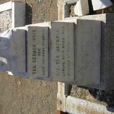 HUGO Wouter Jacobus 1908-1909