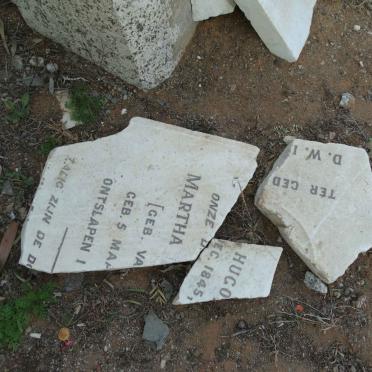 HUGO 1845- :: ? Martha nee VAN ? :: D.W.I.