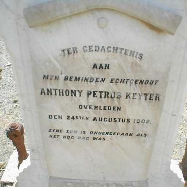 KEYTER Anthony Petrus -1902