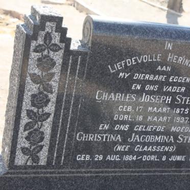 STEVENS Charles Joseph 1875-1937 &amp; Christina Jacobmina CLAASSENS 1884-1959