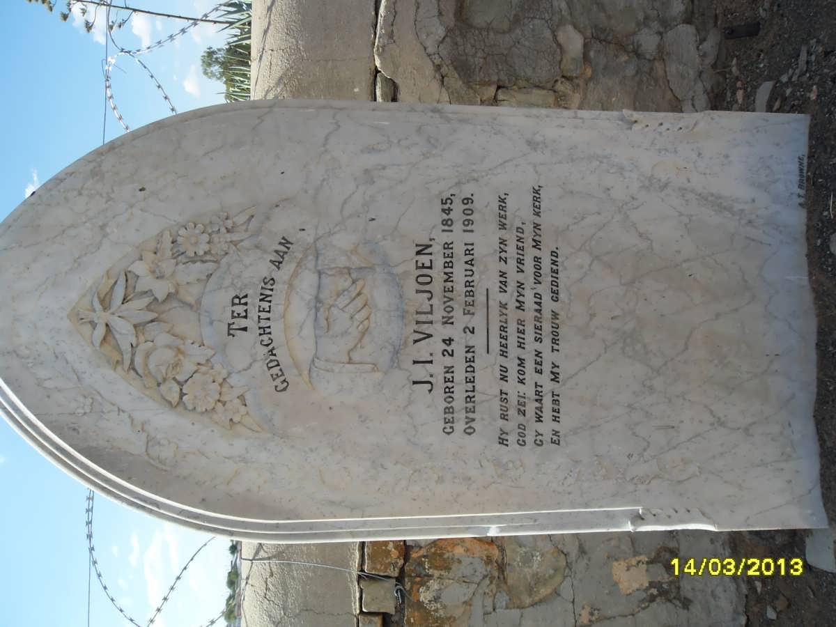 VILJOEN J.I. 1845-1909