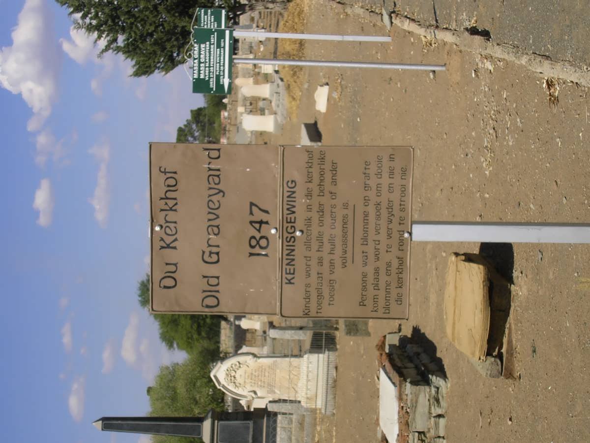 07. Ou kerkhof / Old graveyard 1847