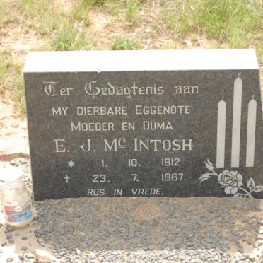 MCINTOSH E.J. 1912-1967