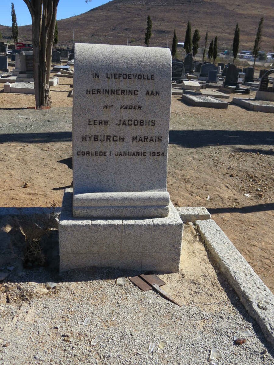 MARAIS Jacobus Myburgh -1954