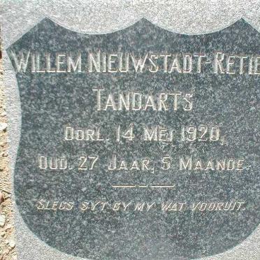 RETIEF Willem Nieuwstadt -1920