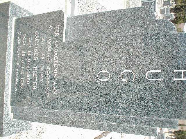 HUGO Jacobus Pieter 1889-1957