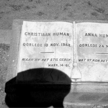 HUMAN Christiaan -1948 &amp; Anna -1951