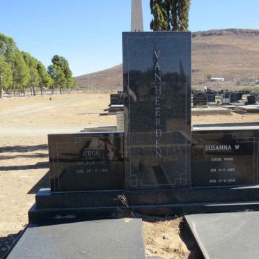 HEERDEN Hugo, van 1897-1981 &amp; Susanna W. 1897-1994