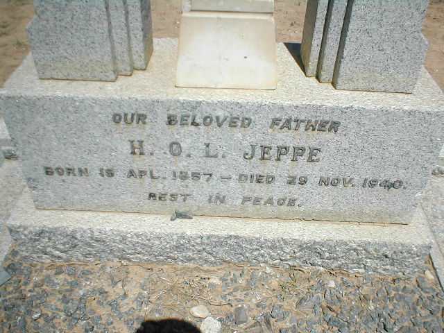 JEPPE H.O.L. 1857-1940