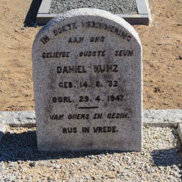 KUNZ Daniel 1932-1947