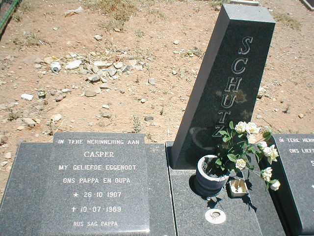 SCHUTZ Casper 1907-1989