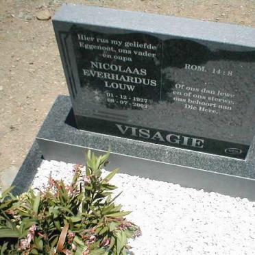 VISAGIE Nicolaas Everhardus Louw 1927-2002