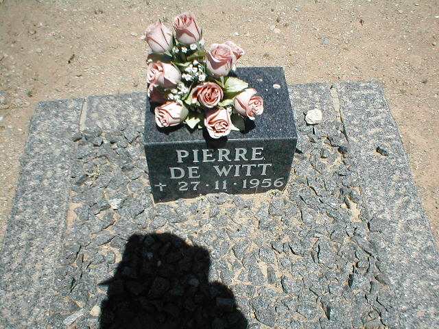 WITT Pierre, de  -1956