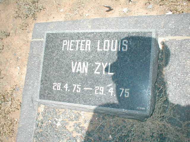 ZYL Pieter Louis, van 1975-1975
