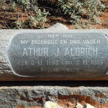 ALDRICH Athur J. 1882-1965