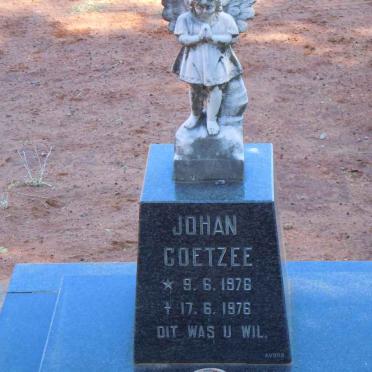 COETZEE Johan 1976-1976