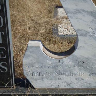 BOTES Andries Stephanus 1931-1990